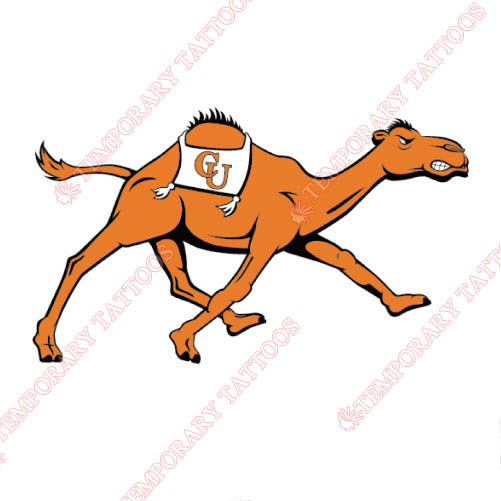 Campbell Fighting Camels Customize Temporary Tattoos Stickers NO.4092